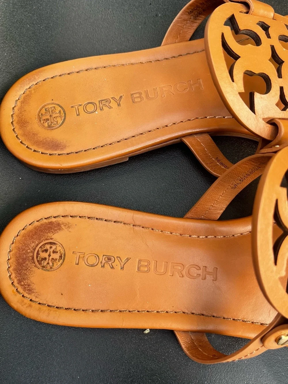 Tory Burch Miller Thong Sandals in the classic 